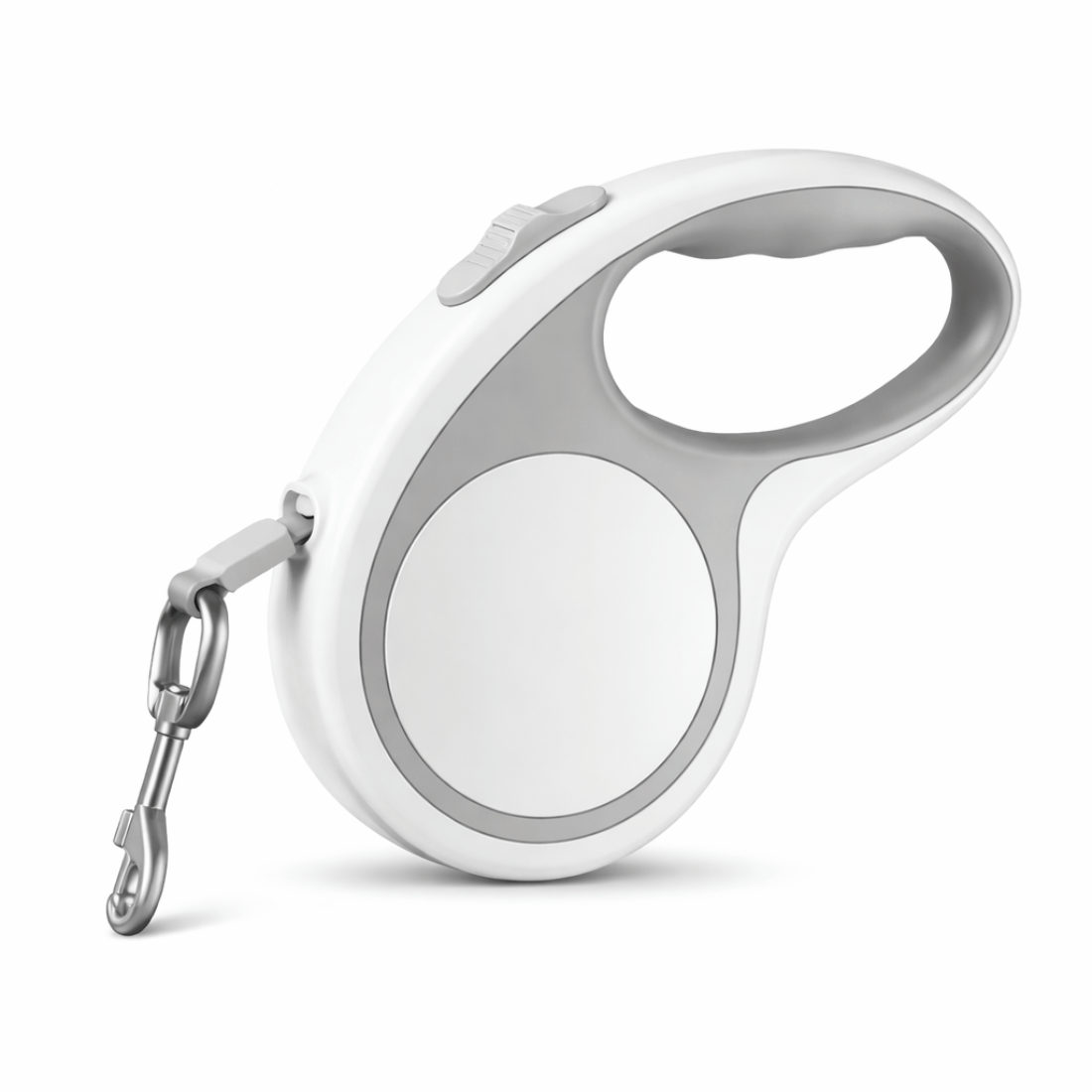 Tailton retractable cat leash in white
