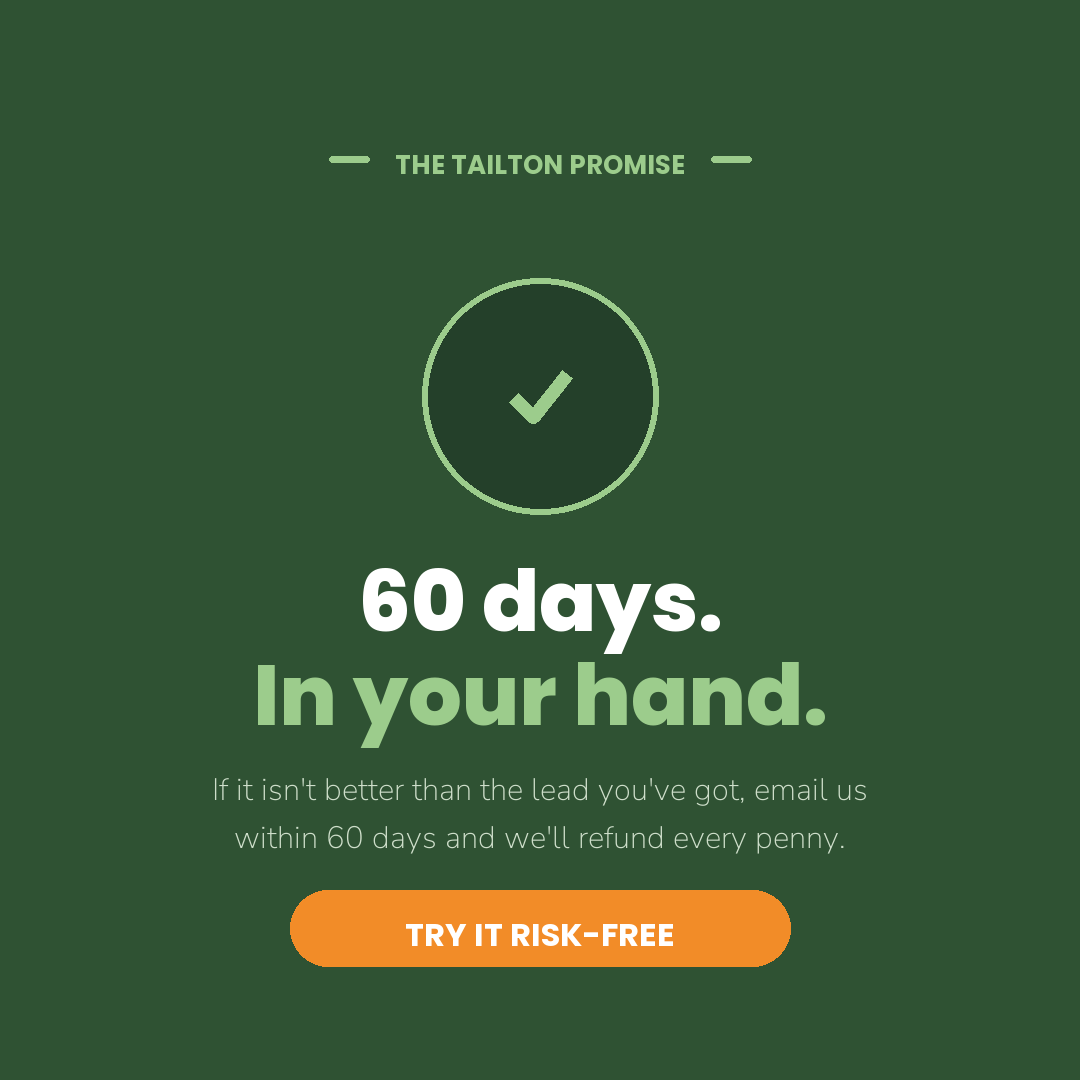 60-day money back guarantee