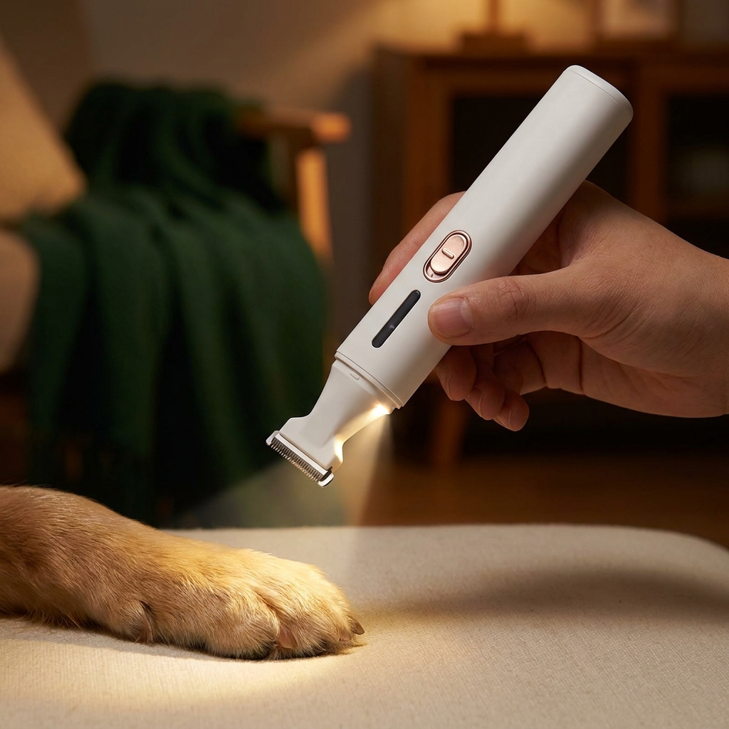Built-in LED precision light